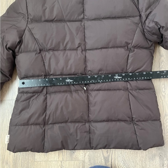 Misty Harbor Puffer Jacket All Weather Feathered Down Sz Large Brown - Picture 8 of 12